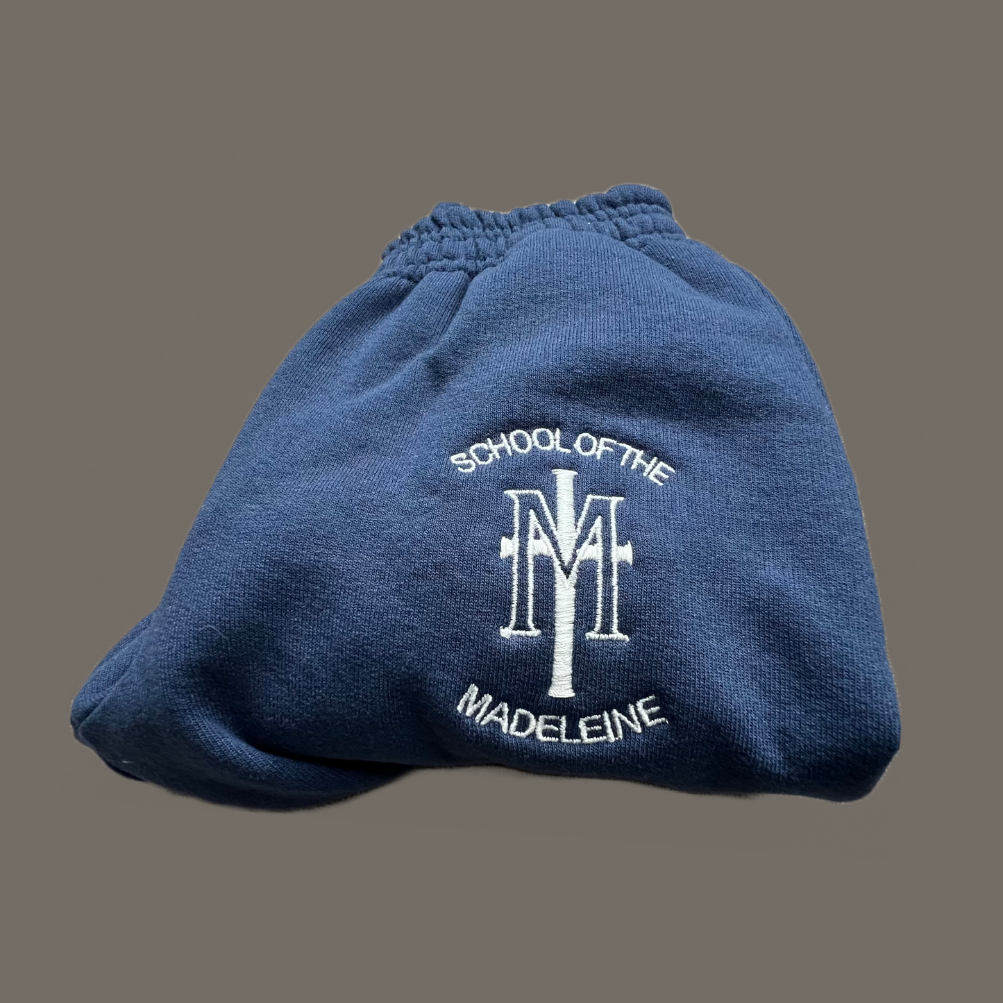 Youth Navy Blue Fleece Jogger Sweatpants