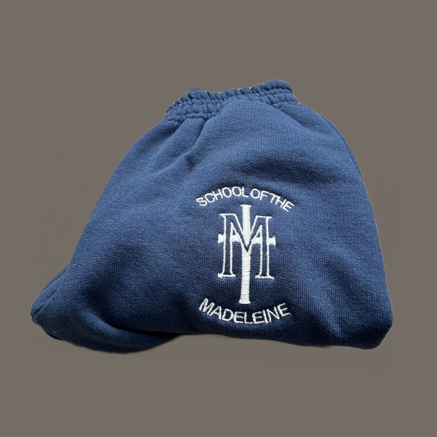 Adult unisex Navy Blue Fleece Sweatpants