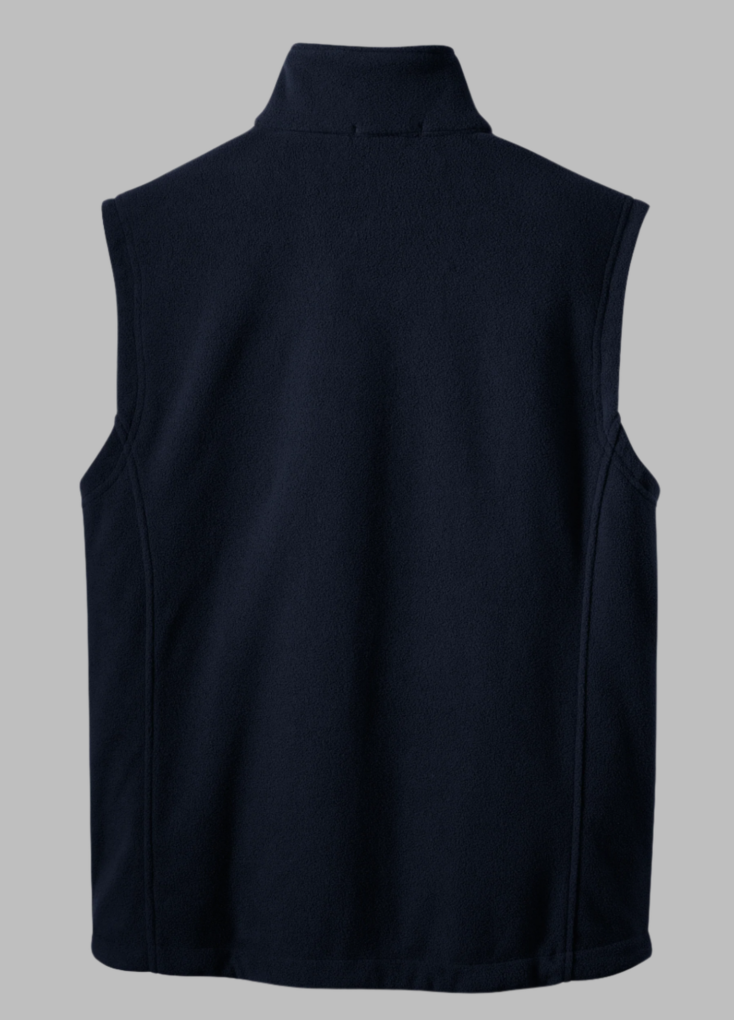 Adult Men Navy Blue Fleece Vest