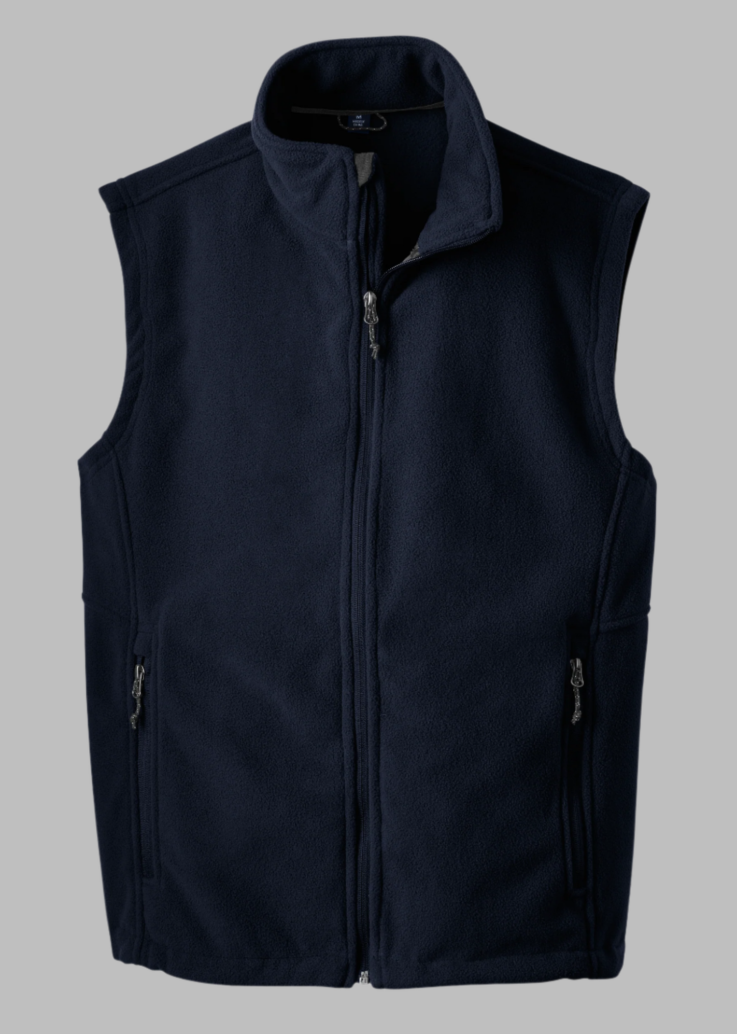 Adult Men Navy Blue Fleece Vest