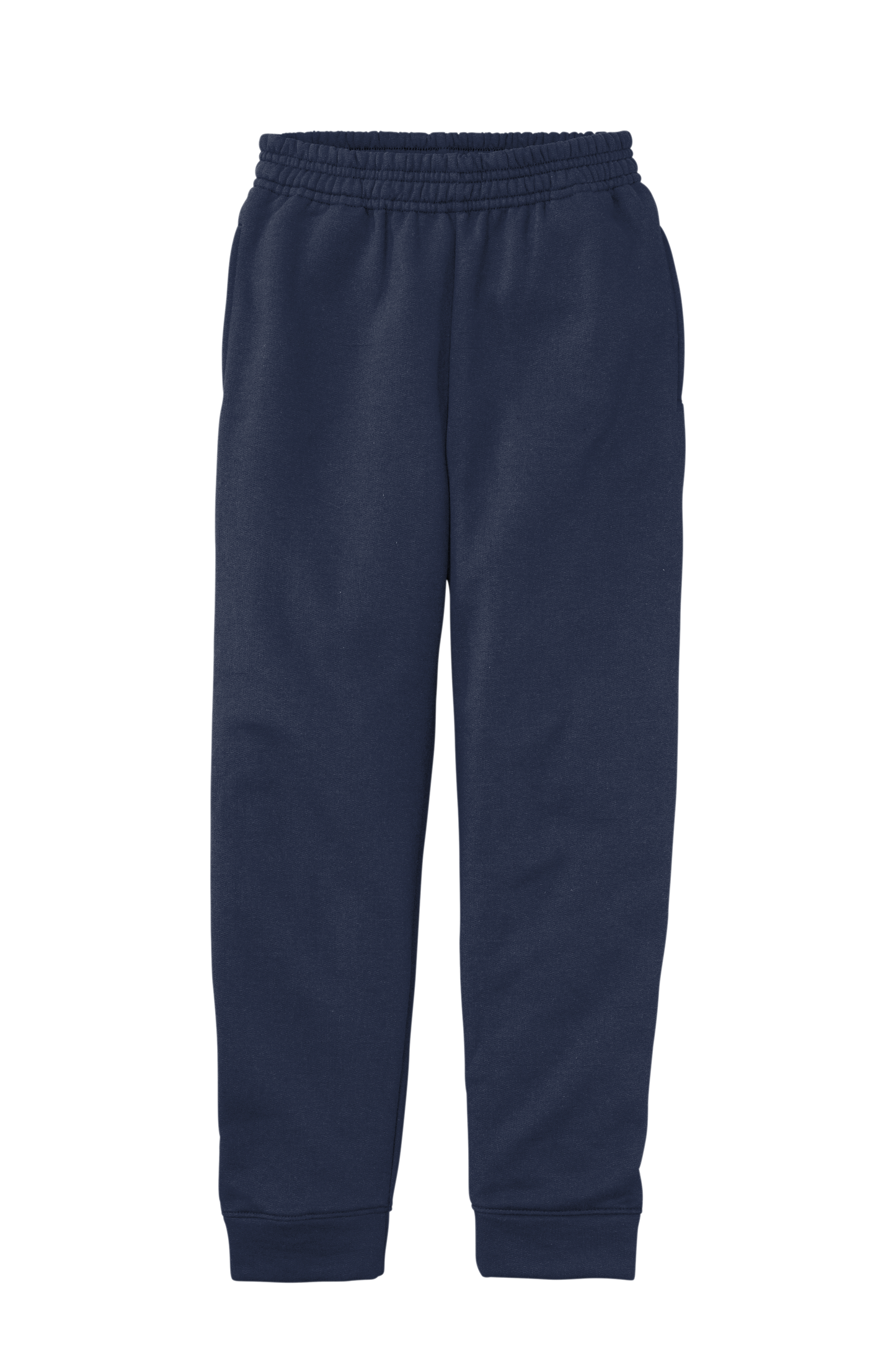 Youth Navy Blue Fleece Jogger Sweatpants