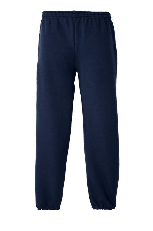 Adult unisex Navy Blue Fleece Sweatpants