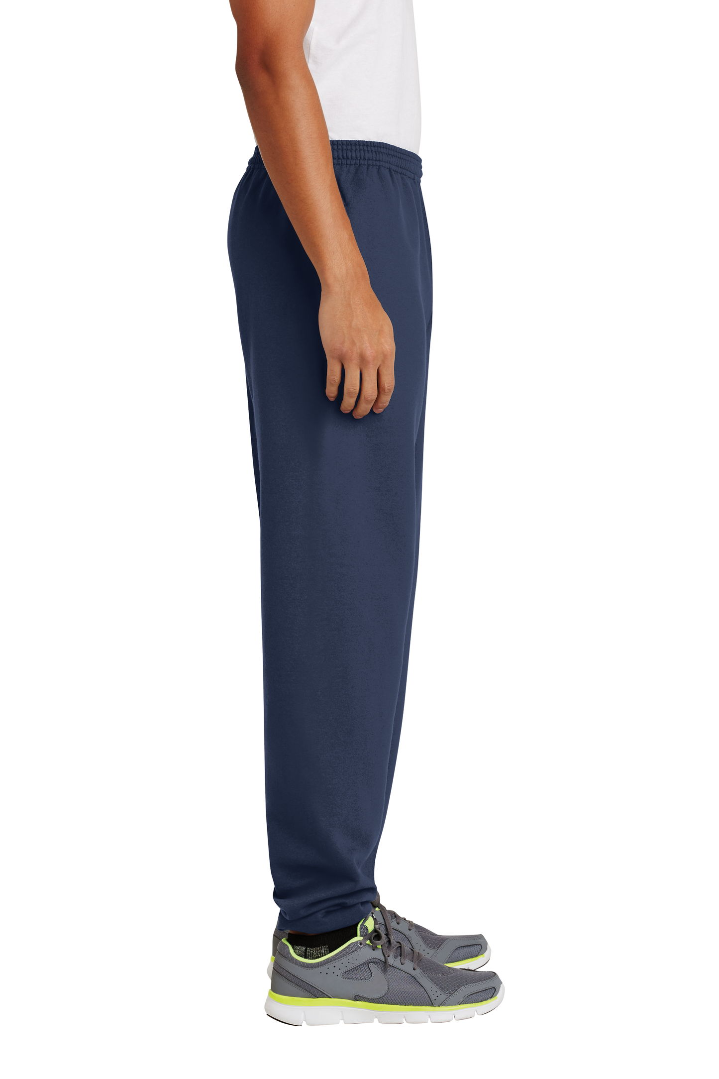 Adult unisex Navy Blue Fleece Sweatpants