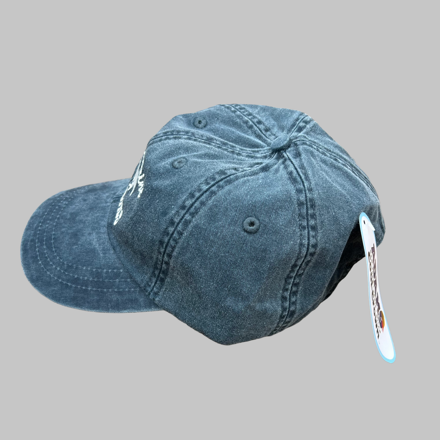 Madeleine Athletics navy blue pigment dyed  adjustable baseball hat