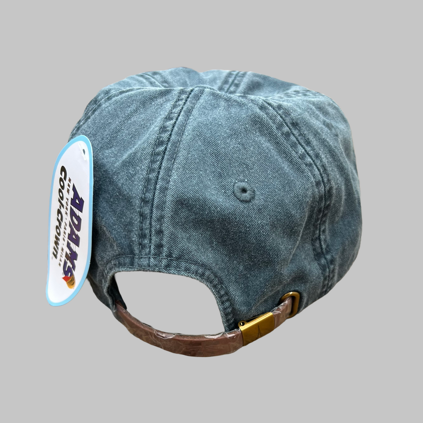 Madeleine Athletics navy blue pigment dyed  adjustable baseball hat